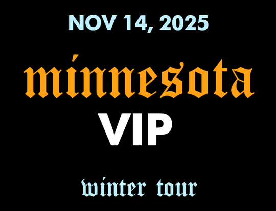 2025 WINTER TOUR - MINNESOTA - NOV 14 2025